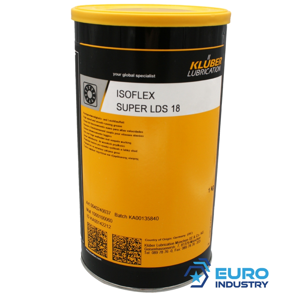 pics/Kluber/Copyright EIS/tin/ISOFLEX SUPER LDS 18/kluber-isoflex-super-lds-18-high-speed-and-smooth-running-grease-1kg-001.jpg